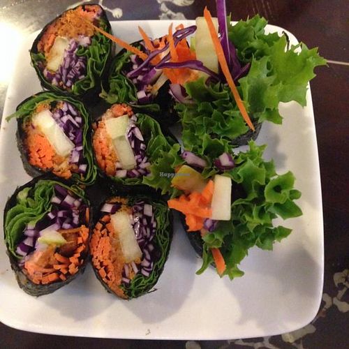 Seaweed roll at Nature's Vegetarian 天然素食馆 - Bangsar Baru in Kuala Lumpur