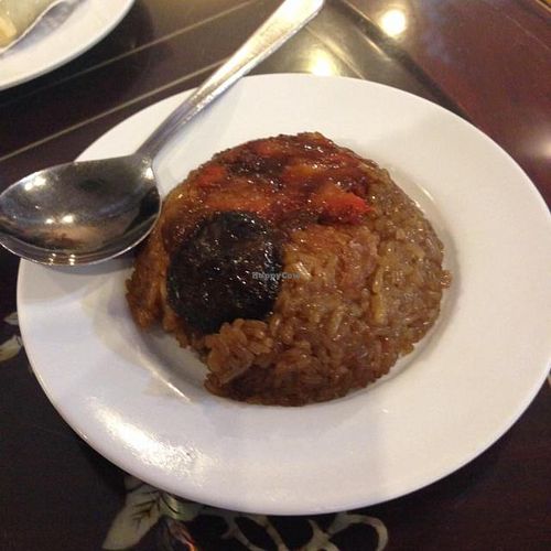 Steamed glutinous rice at Nature's Vegetarian 天然素食馆 - Bangsar Baru in Kuala Lumpur