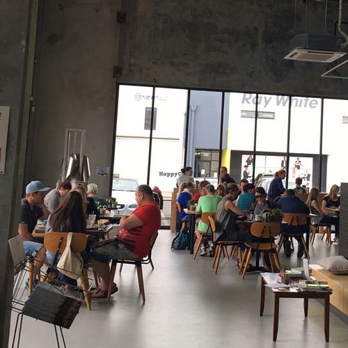 cafe inside  at Wholefood Merchants Kitchen in Ferntree Gully