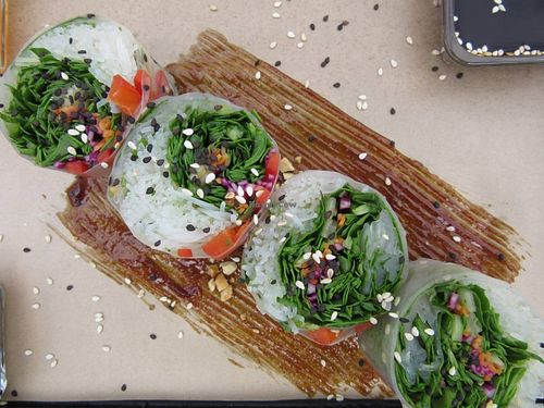 summer roll at Chao Ban in San Miguel De Allende