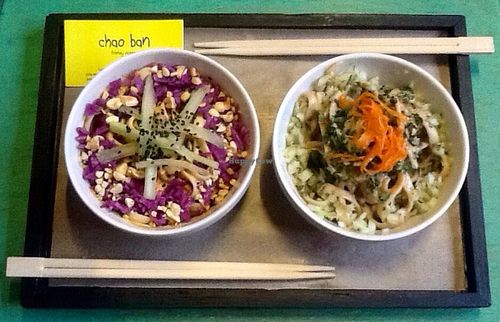 salads at Chao Ban in San Miguel De Allende