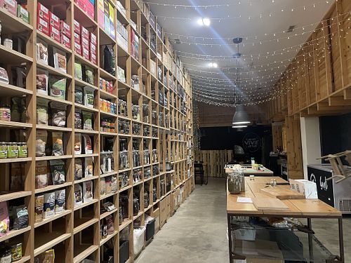 Tenda  at A Factoria Verde in A Coruna