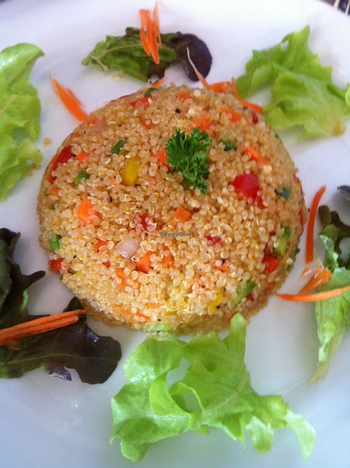 Fried rice quinoa is supper food very delicious.
 at O-OH Farm Karon in Phuket