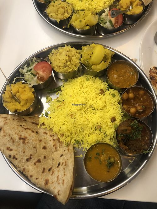 Vegan thali  at Sagar Vegan & Vegetarian Restaurant - Harrow in North West London