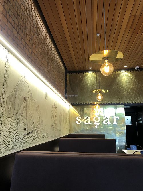 Interior lovely  at Sagar Vegan & Vegetarian Restaurant - Harrow in North West London