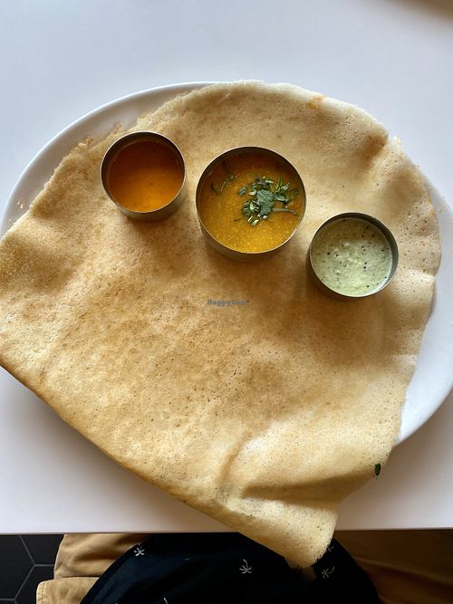 Plain dosa (soft on request!) at Sagar Vegan & Vegetarian Restaurant - Harrow in North West London