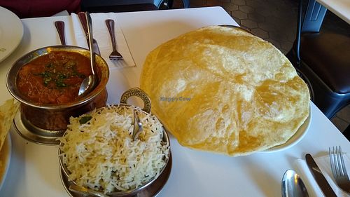 Aubergine curry at Sagar Vegan & Vegetarian Restaurant - Harrow in North West London