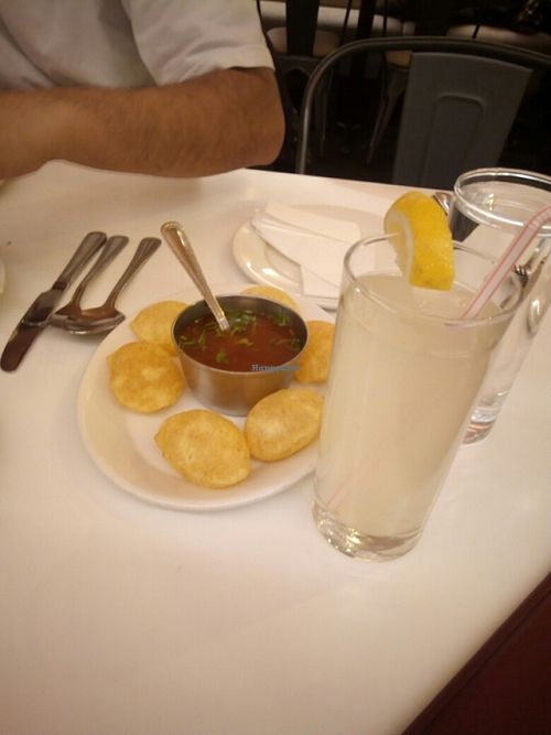 pani puri vegan at Sagar Vegan & Vegetarian Restaurant - Harrow in North West London