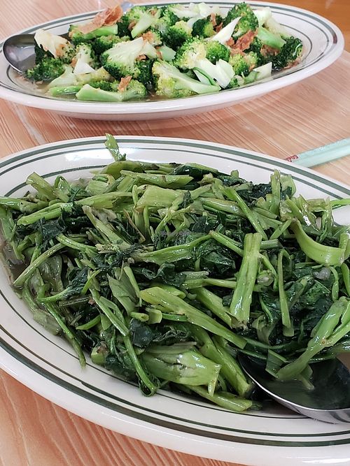 vegtable at Lanmadaw Vegetarian Restaurant in Yangon