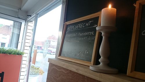 Decor at Markies de Salade in Deurle