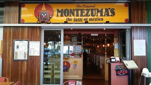 entrance at Montezuma's - Redcliffe in Moreton Bay Region
