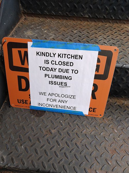 :-( at Kindly Kitchen in Boone