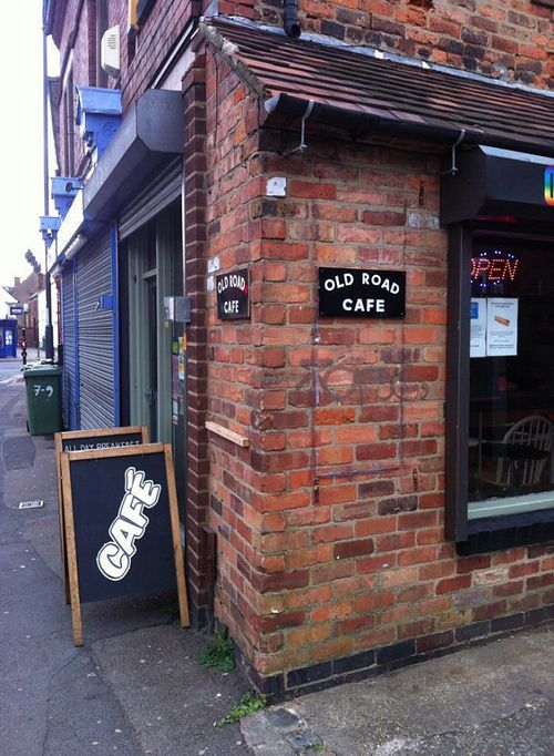 Exterior at Old Road Cafe in Derby