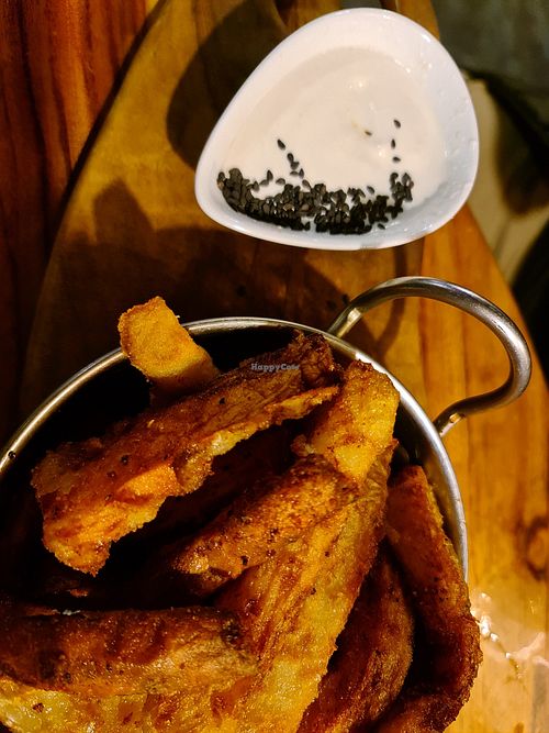 Spiced chips at Elixiba in Maroochydore