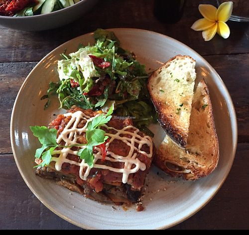 lasagna  at Pels Supershop in Tibubeneng