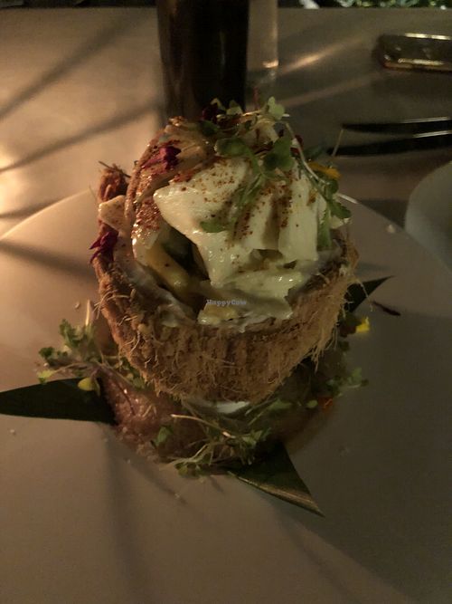 Heart of Palm “ceviche" at Ferraro's Bar e Ristorante - Four Seasons Resort in Wailea