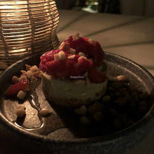 Strawberry and Lime Tart at Ferraro's Bar e Ristorante - Four Seasons Resort in Wailea