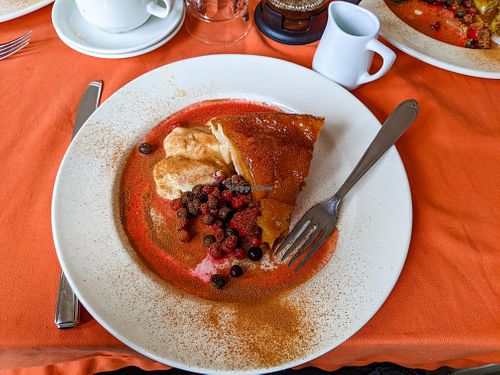 Dessert at Crunch Kantine at Crunch Kantine in Berlin