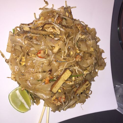 Pad Thai - with shrimp at Nokturne in Houston