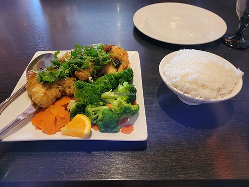  at Veganic Thai Cafe in San Diego