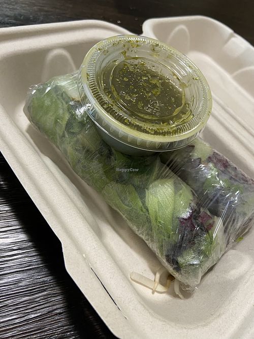   at Veganic Thai Cafe in San Diego