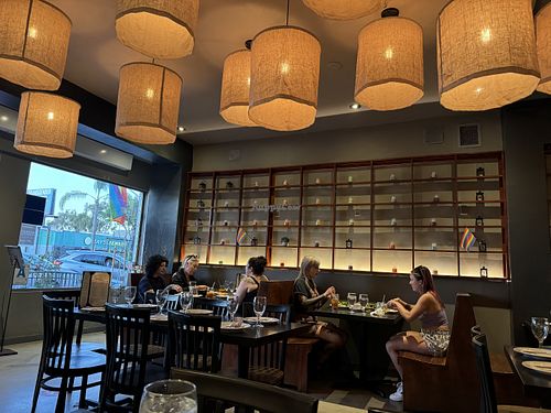 Inside  at Veganic Thai Cafe in San Diego