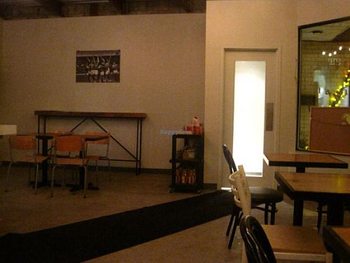 Inside at Cafe Dei Campi in Montreal