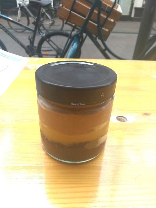 Vegan choco Delice 3,95 euros at vanVeg in Haarlem