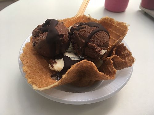 Ice cream bowl at Sorveteria Inventiva in Belo Horizonte