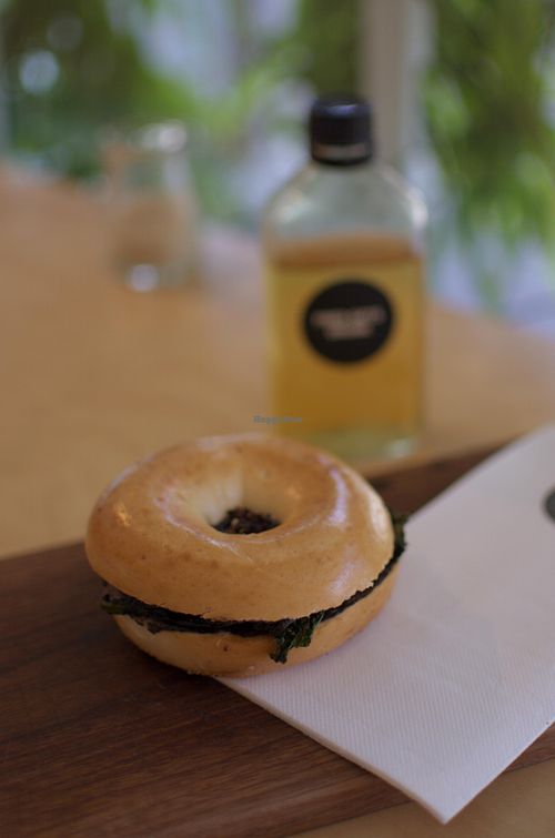 Bagel at Fred Gets at Like Minded Projects in Collingwood