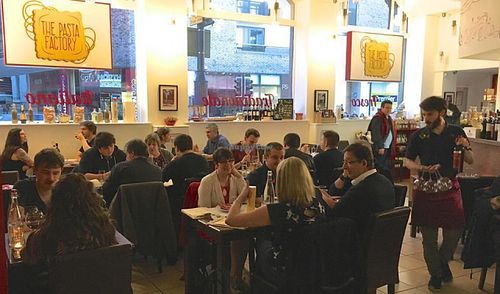 Interior at Pasta Factory in Manchester