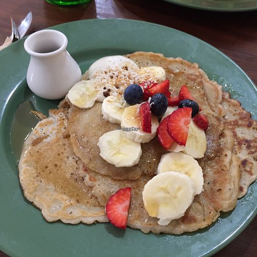 pancakes at Herb & Sprout Co in Maroubra