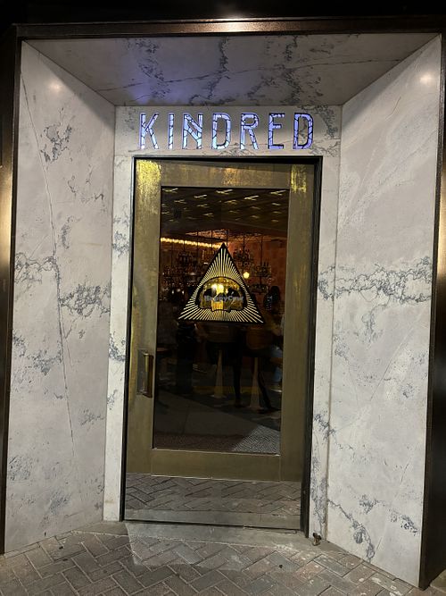Front door   at Kindred in San Diego