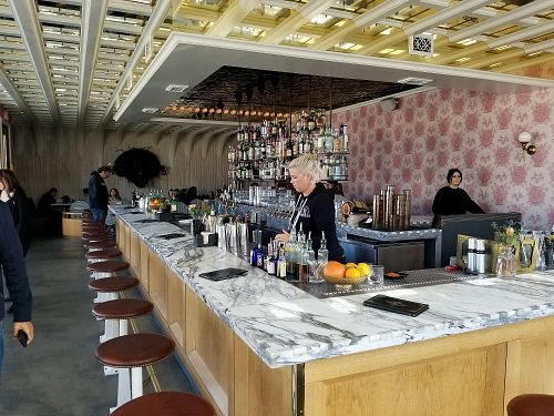 the bar at Kindred in San Diego