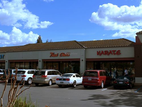 The front of Thai Chili, between the UPS store and La Bou's at Thai Chili in Elk Grove