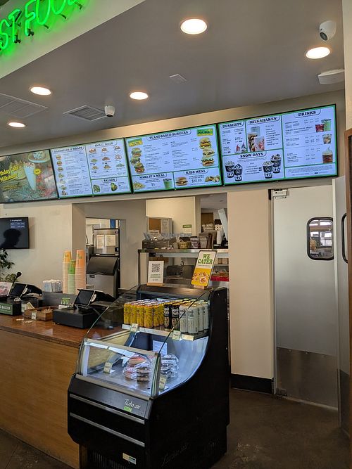 Inside at Plant Power Fast Food - Ocean Beach in San Diego