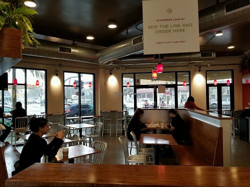 inside at Plant Power Fast Food - Ocean Beach in San Diego