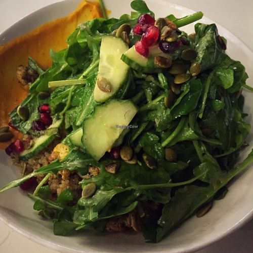 lovely vegan quinoa salad! at Dirt - 5th St in Miami Beach