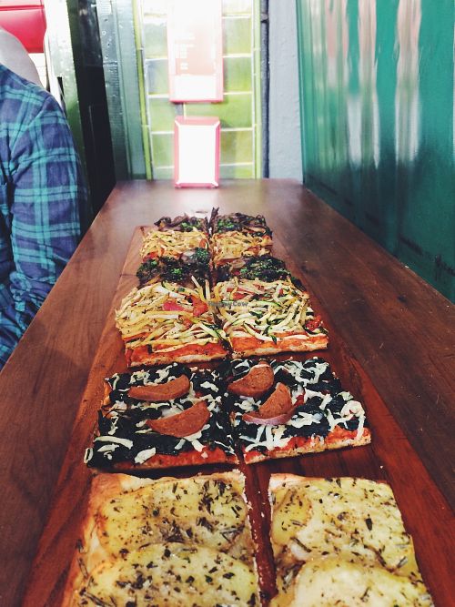 Full of pizzas! at Il Buco in Auckland