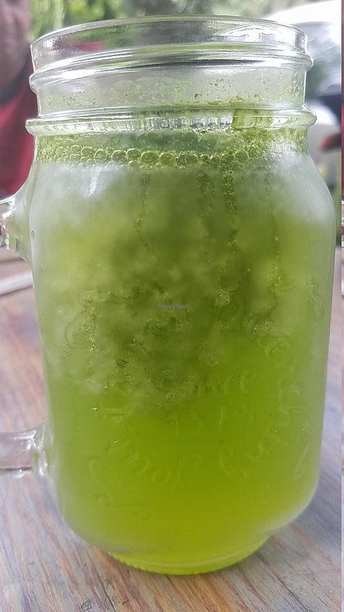 Basil lemonade at Marietta in Medellin