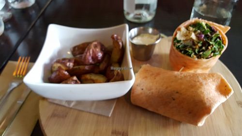 Lunch at Nourish Bistro in Banff