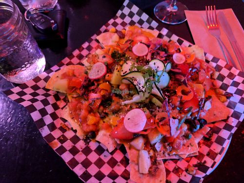 Nachos at Nourish Bistro in Banff
