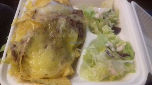 Nachos very bland and unappealing at Vx in Bristol