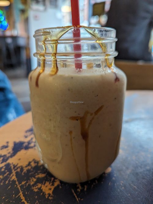 Biscoff classic milkshake at Vx in Bristol