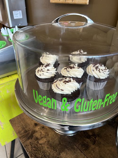 Chocolate GF cupcakes   at Batch Cupcakery in Reno