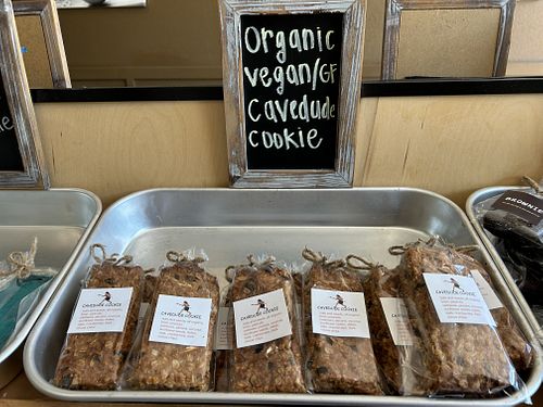 Cave dude cookies   at Batch Cupcakery in Reno