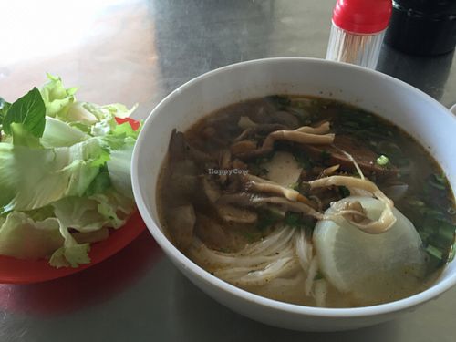 A decent bowl of pho under US$1.  at An Lac Tam 2 in Da Lat