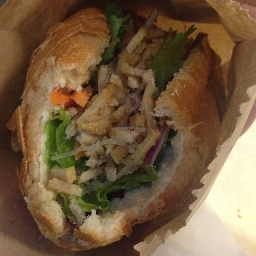 vegan roll at Bahn Mi K in Sydney