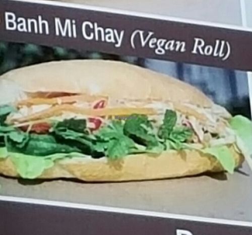 ingredients  at Bahn Mi K in Sydney