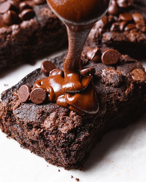 Brownie vegano doble chocolate at La Cocina de Sofia in Veracruz